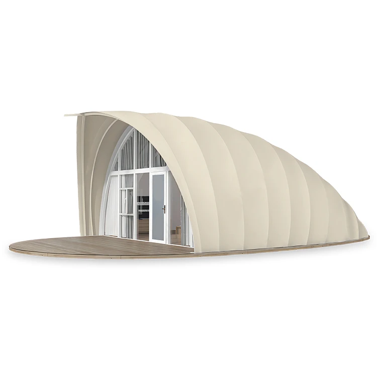 Tenda Glamping Bentuk Kerang